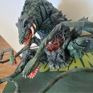 Reptile Creature Figure - Green and Red